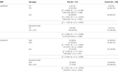 Association Between Vitamin D Binding Protein Gene Polymorphism (rs7041), Vitamin D Receptor, and 25-Hydroxyvitamin D Serum Levels With Prostate Cancer in Kurdish Population in West of Iran